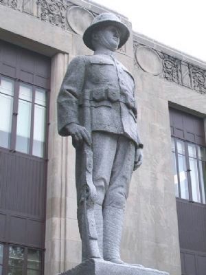 World War Memorial Statue image. Click for full size.