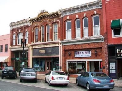 Clay County Historical Museum and Markers image. Click for full size.