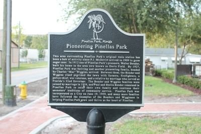 Pioneering Pinellas Park Marker image. Click for full size.