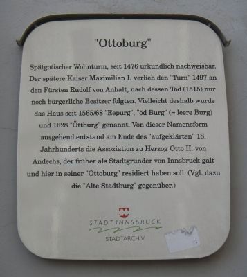 "Otto castle" Marker. Click for full size. "Otto castle" Marker image. Click for full size.