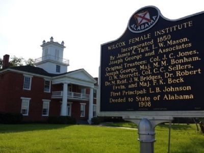 Wilcox Female Institute image. Click for full size.