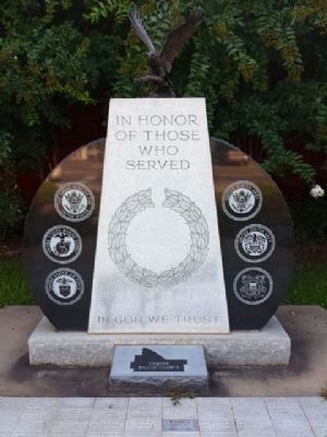 Veterans Monument. Click for full size. Veterans Monument image. Click for full size.