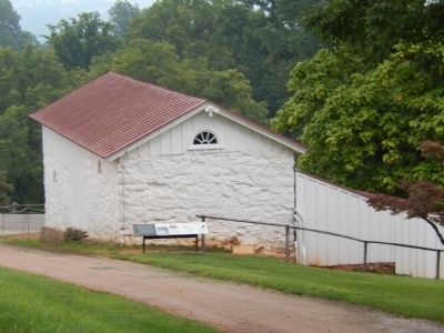 Wagonhouse at the end of Mulberry Row. Click for full size. Wagonhouse at the end of Mulberry Row image. Click for full size.