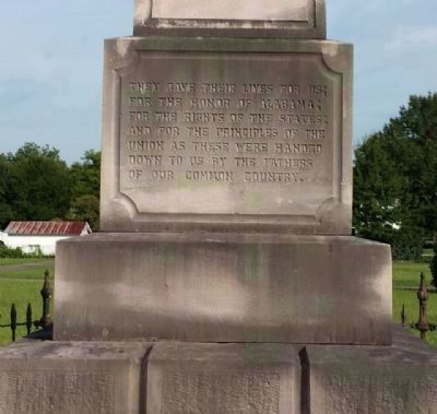 Monument detail (left side) image. Click for full size.
