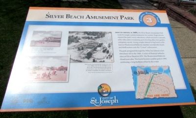 Silver Beach Amusement Park Marker image. Click for full size.