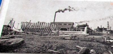E.W. Heath Shipyard, Benton Harbor. Click for full size. E.W. Heath Shipyard, Benton Harbor image. Click for full size.