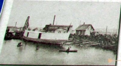 The Steam Freighter <i>Puritan</i>, 1887 image. Click for full size.