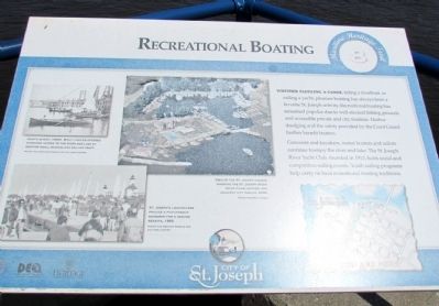 Recreational Boating Marker. Click for full size. Recreational Boating Marker image. Click for full size.