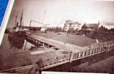 U.S. Lighthouse Supply Depot, Early 1900s image. Click for full size.