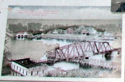 Postcard of Bridge circa 1925 image. Click for full size.