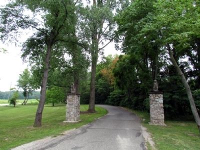 Entrance to Gene Stratton-Porter State Historic Site. Click for full size. Entrance to Gene Stratton-Porter State Historic Site image. Click for full size.