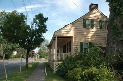 James Burk's Inn & Marker image. Click for full size.