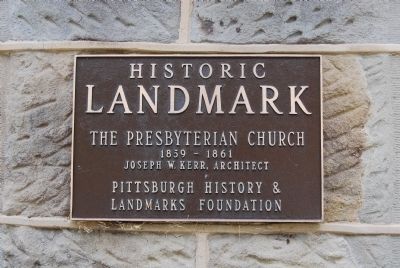 The Presbyterian Church Marker. Click for full size. The Presbyterian Church Marker image. Click for full size.