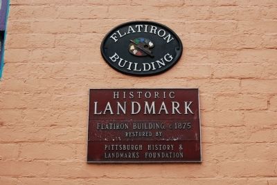 Flatiron Building Marker image. Click for full size.