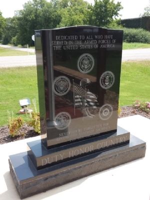 Town of Pike Road Veterans Memorial (Reverse) image. Click for full size.