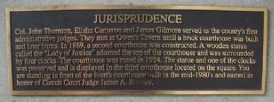 Jurisprudence Marker image. Click for full size.