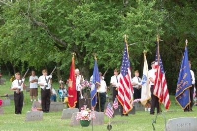Savanna Community Veterans Memorial Day Service image. Click for full size.