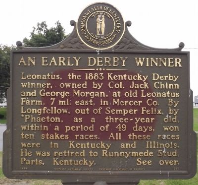 An Early Derby Winner Marker. Click for full size. An Early Derby Winner Marker image. Click for full size.