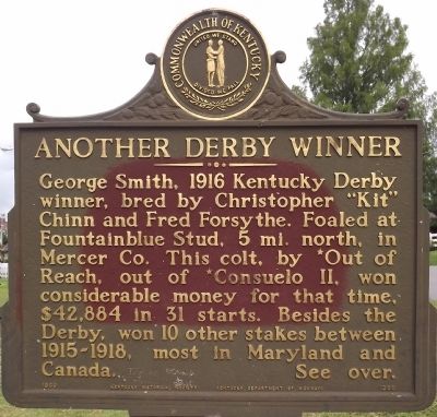 An Early Derby Winner / Another Derby Winner Marker image. Click for full size.