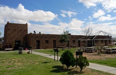 Fort Bliss Replica Museum (1948). Click for full size. Fort Bliss Replica Museum (1948) image. Click for full size.