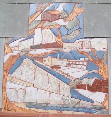 Scales and Rails Mural image. Click for full size.