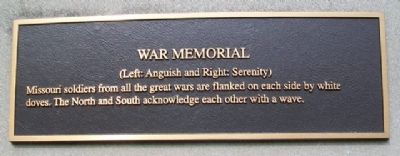 War Memorial Mural Marker. Click for full size. War Memorial Mural Marker image. Click for full size.