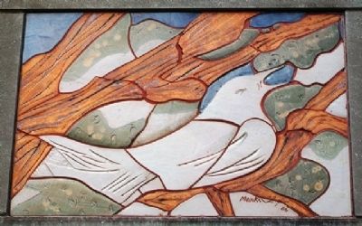 War Memorial Mural - Anguish. Click for full size. War Memorial Mural - Anguish image. Click for full size.