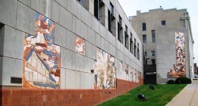 Murals at William S. Brandom Law Enforcement Center. Click for full size. Murals at William S. Brandom Law Enforcement Center image. Click for full size.