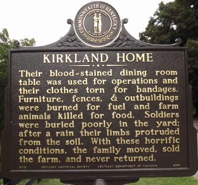 Kirkland Home Marker. Click for full size. Kirkland Home Marker image. Click for full size.