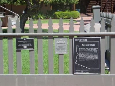 Rosson House Marker. Click for full size. Rosson House Marker image. Click for full size.