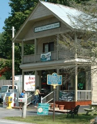 Old Country Store & Marker. Click for full size. Old Country Store & Marker image. Click for full size.