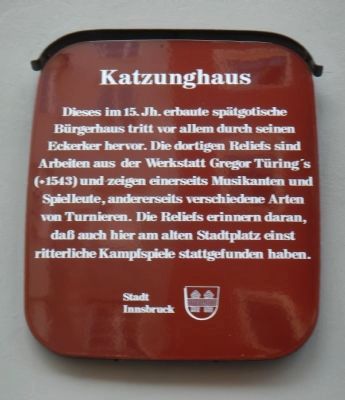 Katzunghaus Marker image. Click for full size.