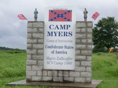 Camp Myers Marker image. Click for full size.