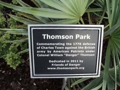 Thomson Park Marker image. Click for full size.