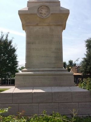 Civil War Monument - Left Side image. Click for full size.