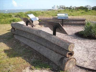Palmetto Log Fortification image. Click for full size.