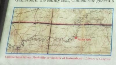 Cumberland River Campaign Marker. Click for full size. Cumberland River Campaign Marker image. Click for full size.
