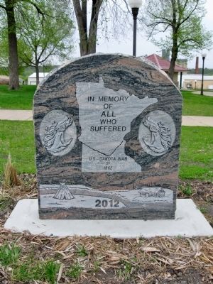 U.S. - Dakota War Memorial image. Click for full size.