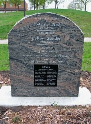 U.S. - Dakota War Memorial. Click for full size. U.S. - Dakota War Memorial image. Click for full size.