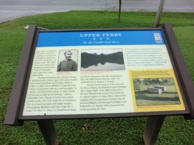 Upper Ferry Marker image. Click for full size.