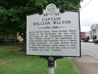 Captain William Walton Marker image. Click for full size.