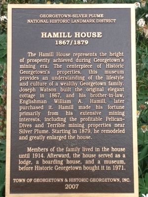 Hamill House Museum Marker image. Click for full size.