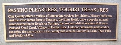 Passing Pleasures, Tourist Treasures Marker image. Click for full size.