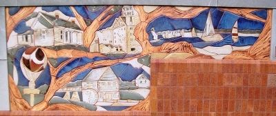 Passing Pleasures, Tourist Treasures Mural image. Click for full size.