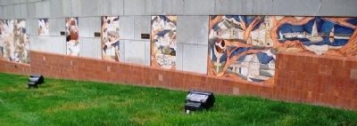 Murals at William S. Brandom Law Enforcement Center image. Click for full size.