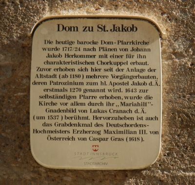 St. James Cathedral Marker. Click for full size. St. James Cathedral Marker image. Click for full size.