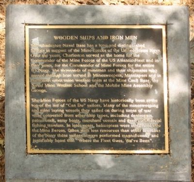 Wooden Ships And Iron Men Marker image. Click for full size.