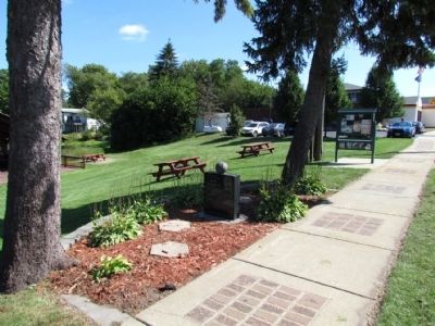 West side of marker. Click for full size. West side of marker image. Click for full size.