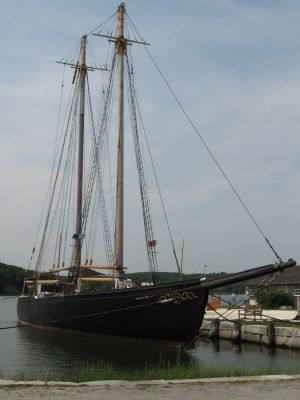 Fishing Schooner L.A. Dunton. Click for full size. Fishing Schooner L.A. Dunton image. Click for full size.