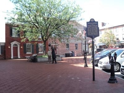 Wills House Marker image. Click for full size.